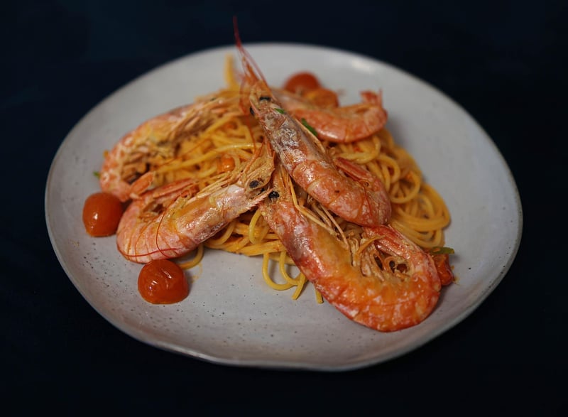 Garlic Butter Shrimp Pasta